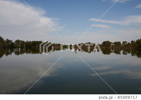 Lake Butmiya is a place of extraordinary beauty in the northern Golan in Israel 85009717