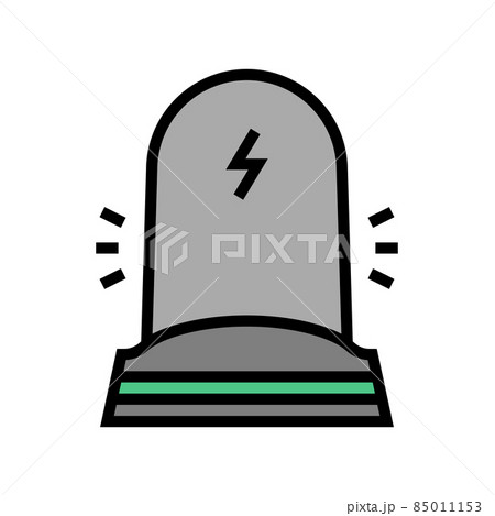 vertical phone charger color icon vector illustration vertical phone charger color icon vector illustration 85011153