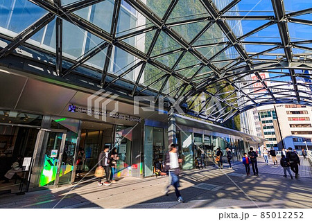 東京　渋谷駅周辺の街並み　渋谷スクランブルスクエア 85012252