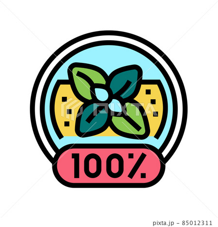 natural cosmetic color icon vector illustration natural cosmetic color icon vector illustration 85012311