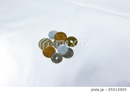 小銭の写真【現金・金融】 小銭の写真【現金・金融】 85013005