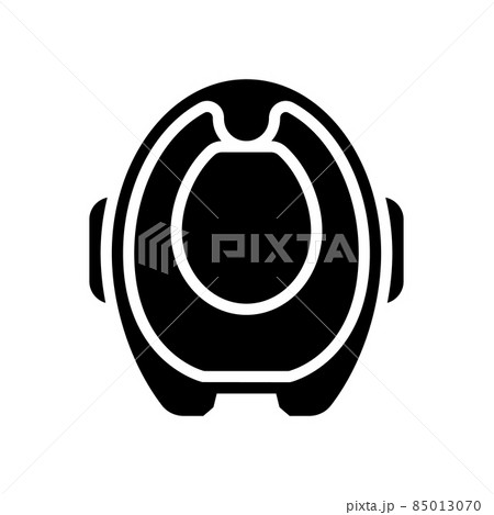 potty training seat glyph icon vector illustration potty training seat glyph icon vector illustration 85013070