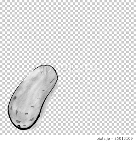 Potato monochrome illustration (ink hand-drawn illustration) Potato monochrome illustration (ink hand-drawn illustration) 85013109