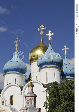 ロシア、セルギエフ・ポサード、トロイツェ・セルギエフ大修道院、ウスペンスキー大聖堂 85013600