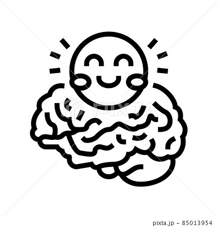 pediatric neurosurgery line icon vector illustration 85013954