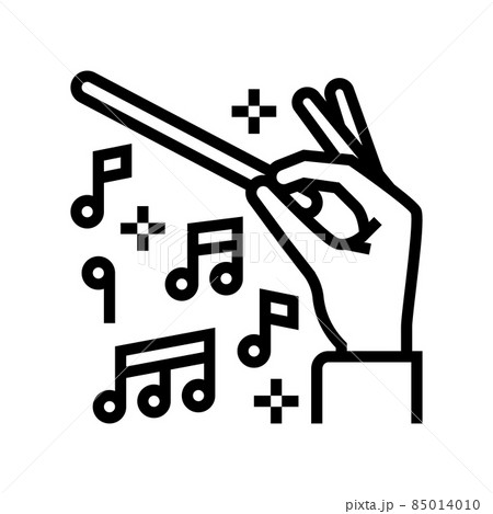 classic music concert line icon vector illustration classic music concert line icon vector illustration 85014010