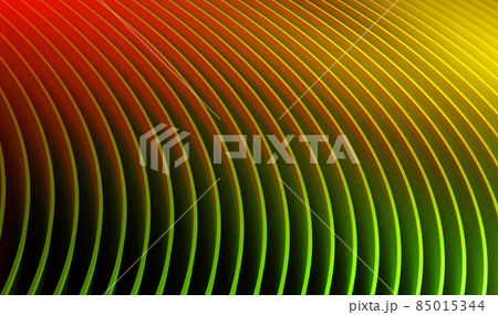 Abstract curved shapes colorful Background 85015344