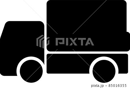 運送トラック シルエット 85016355
