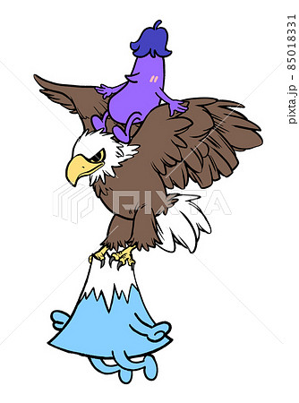 一富士二鷹三茄子のイラスト 85018331