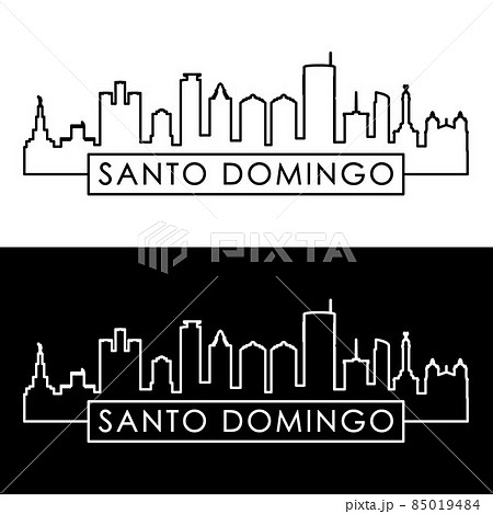 Santo Domingo skyline.  85019484