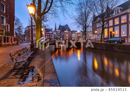 Amsterdam canal Leidsegracht Amsterdam canal Leidsegracht 85019515