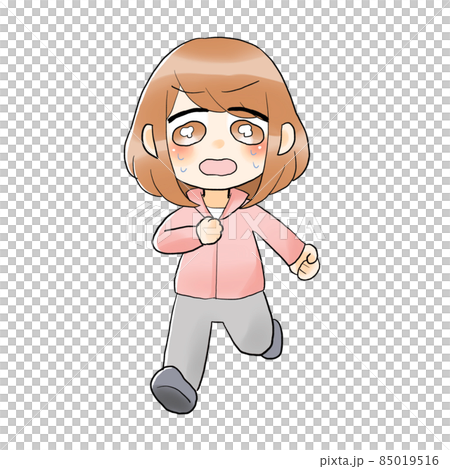 一個為了節食而努力奔跑的女人 一個為了節食而努力奔跑的女人 85019516