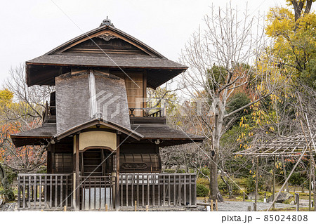 京都 晩秋の渉成園 傍花閣 京都 晩秋の渉成園 傍花閣 85024808