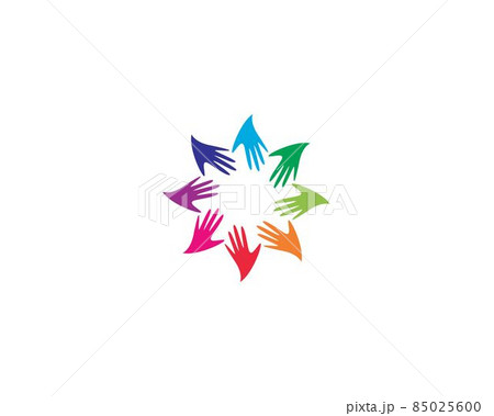 Teamwork vector icon 85025600