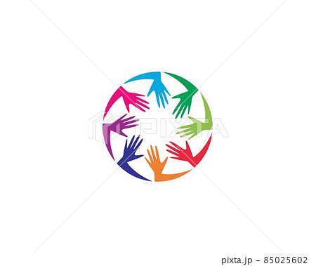 Teamwork vector icon 85025602