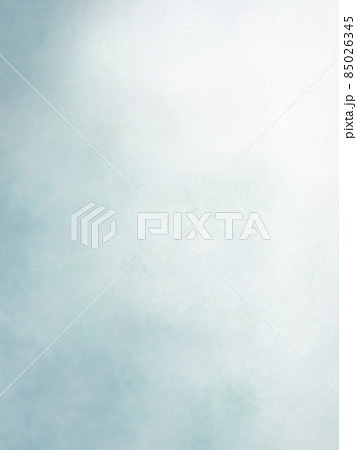 水彩で描かれた霧のような塗りムラやボカシのある渋い抽象的な背景素材 秘色色 ひそくいろ 他色有 水彩で描かれた霧のような塗りムラやボカシのある渋い抽象的な背景素材 秘色色 ひそくいろ 他色有 85026345