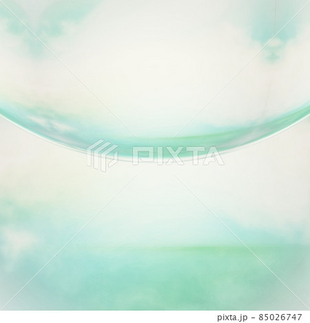 春　緑　グリーン　素材 85026747