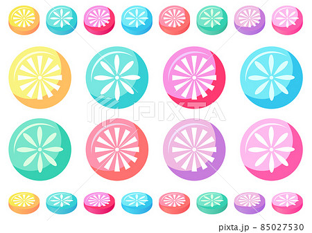 カラフルなキャンディドロップ 85027530