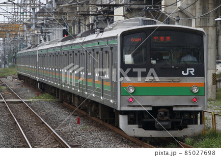 宇都宮線205系（元埼京線含む8両編成：宇都宮⇔黒磯） 85027698