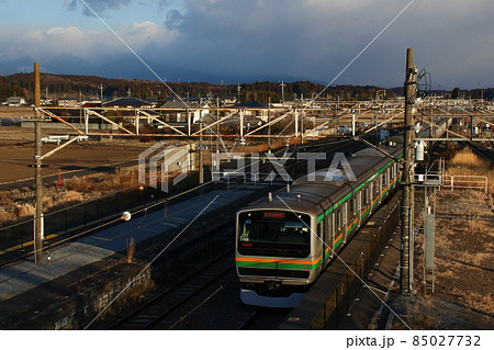 宇都宮線E231系（蒲須坂駅：黒磯始発） 85027732