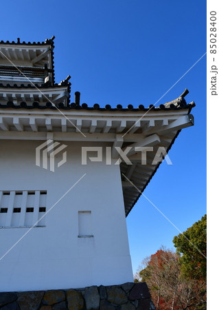 秋の杵築城下町 杵築城 秋の杵築城下町 杵築城 85028400