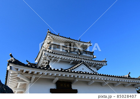 秋の杵築城下町 杵築城 秋の杵築城下町 杵築城 85028407