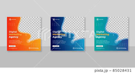 Digital business marketing social media post template Digital business marketing social media post template 85028431