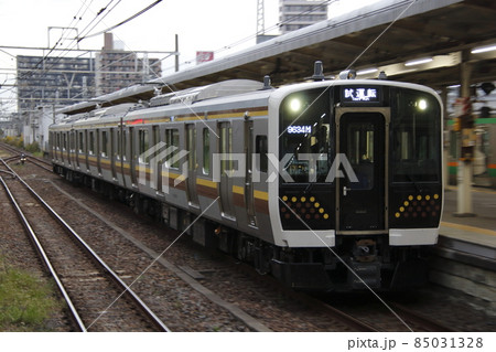 宇都宮線E131系600番台（3両編成：試運転） 85031328