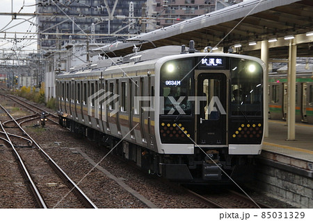 宇都宮線E131系600番台（3両編成：試運転） 85031329