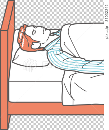 睡覺的男床 85032242