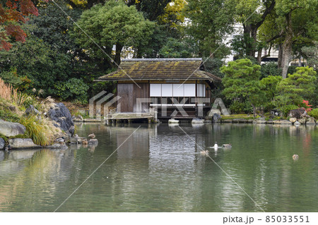 京都 晩秋の渉成園 漱枕居 京都 晩秋の渉成園 漱枕居 85033551