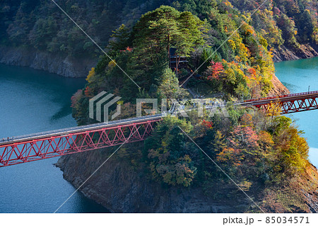静岡県榛原郡川根本町　奥大井湖上駅 85034571