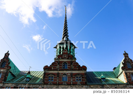 コペンハーゲンの観光名所 旧証券取引所 コペンハーゲンの観光名所 旧証券取引所 85036314