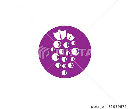 Grape vector icon 85039675