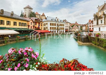 streets of the city of Annecy, France streets of the city of Annecy, France 85040512