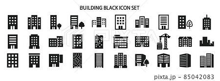 ビルアイコンセット 85042083