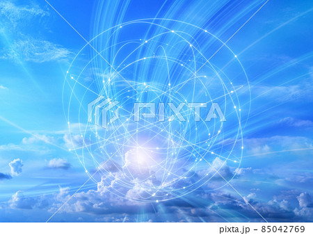 爽やかな空の雲 爽やかな空の雲 85042769
