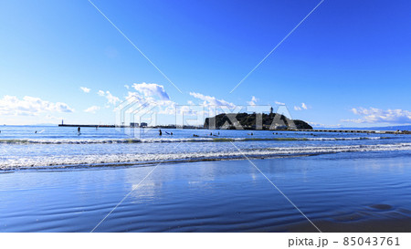 湘南(江ノ島・冬・晴れ) 湘南(江ノ島・冬・晴れ) 85043761