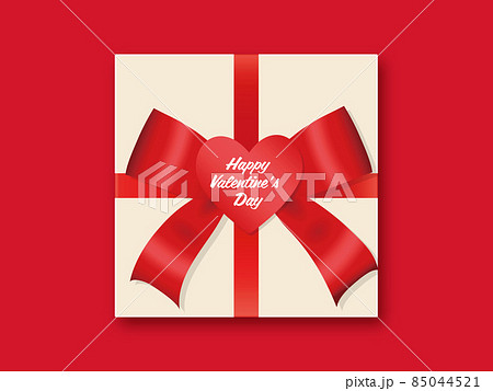 バレンタインデー　背景素材 85044521