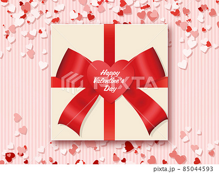 バレンタインデー　背景素材 85044593