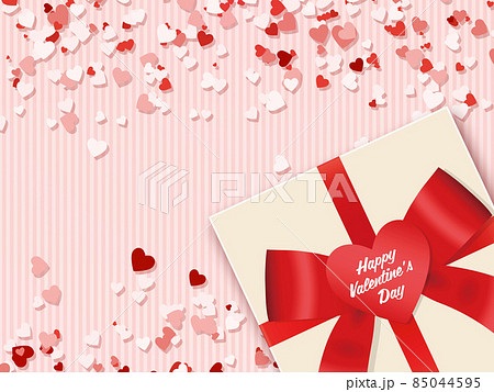 バレンタインデー　背景素材 85044595