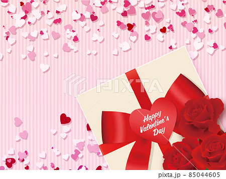バレンタインデー 背景素材 バレンタインデー 背景素材 85044605