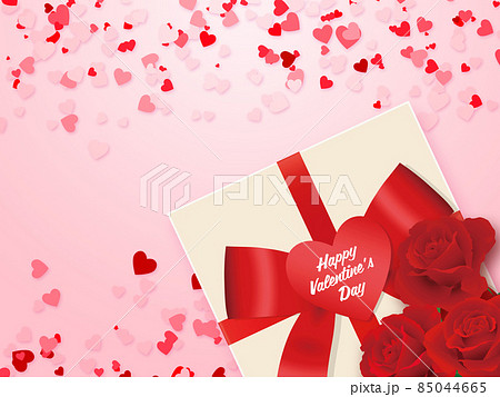 バレンタインデー　背景素材 85044665