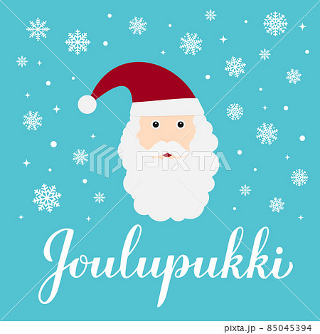 Joulupukki or Santa Claus in Finnish.... - Stock Illustration [85045394] -  PIXTA