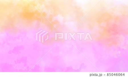 抽象　ピンクとオレンジ 85046064