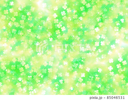 四つ葉のクローバー壁紙 シームレス のイラスト素材