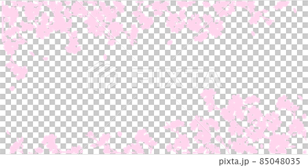 櫻花框①(上下、剪影) 櫻花框①(上下、剪影) 85048035