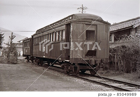 昭和60年 廃止間近の加悦鉄道 旧型客車 ハ10 加悦駅 京都府 丹後地方 記録写真 昭和60年 廃止間近の加悦鉄道 旧型客車 ハ10 加悦駅 京都府 丹後地方 記録写真 85049989