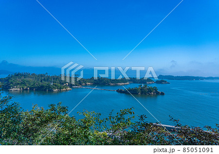 松島四大観　偉観・多聞山の景色（宮城県七ヶ浜町） 85051091