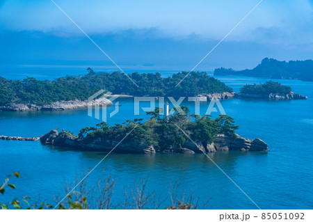 松島四大観 偉観・多聞山の景色(宮城県七ヶ浜町) 松島四大観 偉観・多聞山の景色(宮城県七ヶ浜町) 85051092